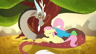 WERE FLUTTERSHY AND DISCORD IN LOVE??