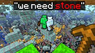 Minecraft, But If We Say a Block It DISAPPEARS...