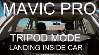 Landing Mavic Inside Car