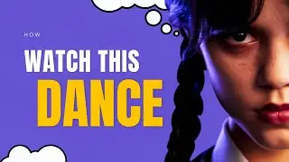 WEDNESDAY Dance | wednesday dance scene | Jenna Ortega