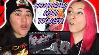 Chainsaw Man - Official Trailer - REACTION!!!
