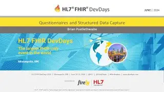 Brian Postlethwaite - Questionnaires and Structured Data Capture | DevDays 2024