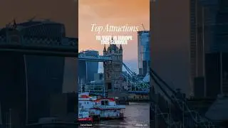 Top Attractions to visit in Europe this Summer! #europe #summerdestination #traveltips #top