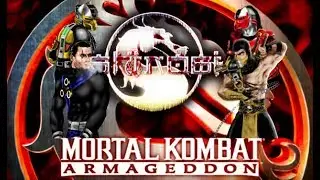 Mortal Kombat: Armageddon (K.A.F) - MK Shinobi Characters - Gameplay Part 1