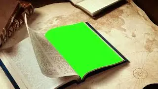 Opening Book Green Screen Video No Copyright - Free video, NP Creative 