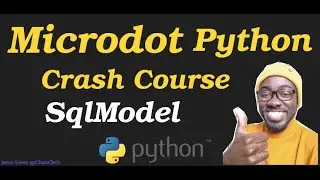 Microdot Python Crash Course with SQLModel