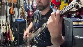 Lovrek - Don’t Tread on Me bass cover (Metallica)