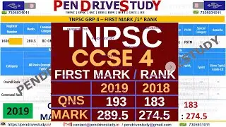 tnpsc ccse 4 cutoff | tnpsc group 4 cutoff | tnpsc online | tnpsc typist | tnpsc counselling