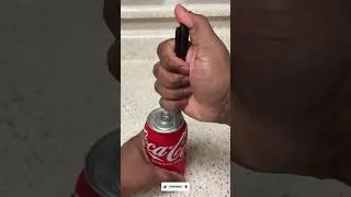 Opening a Coke Can with a Pen 😱 