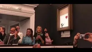 KUNSTWERK GESCHREDDERT: So gerissen hat Banksy seine Aktion geplant