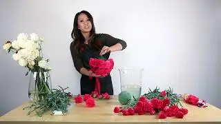 How to make a floral ball