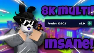 I GOT 8K Multi on Psychic! 🧠 (Super Power Evolution Simulator)