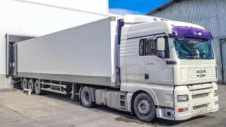 ПОЛУЧИЛ РЕФРИЖЕРАТОР/ДАЛЬНОБОЙ MAN TGA БУДНИ ДАЛЬНОБОЙЩИКА