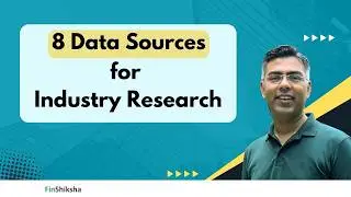 My 8 Go-to Sources to get data for Industry Research
