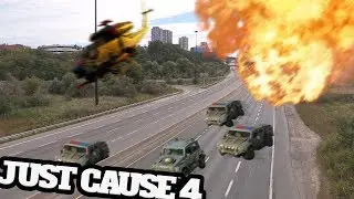 INSANE POLICE CHASE!! - Just Cause 4