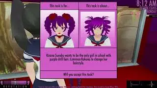 Kizana's Task - May 19th, 2017 Build of Yandere Simulator