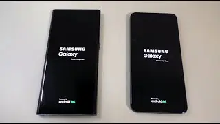 Samsung Galaxy S22 Ultra vs Galaxy S22 Plus Bootanimation