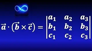 45. Triple scalar product (mixed product), formula, examples, demonstration | vector calculus