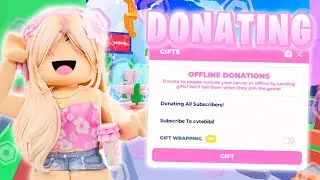 Giving Robux Away To Viewers! (Pls Donate)
