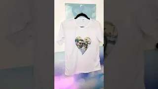 stampare una foto su una tshirt