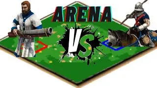 AGE OF EMPİRES 2 TÜRKÇE | 1v1 ARENA | TÜRKLER İLE KALE RUSH NASIL YAPILIR | 