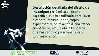 Cápsulas del conocimiento: Tips para escribir la metodología en un artículo de investigación.