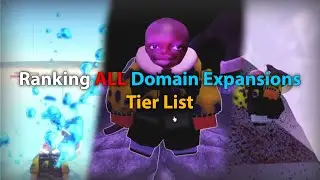 Ranking ALL Domain Expansion Tier List | Jujutsu Infinite