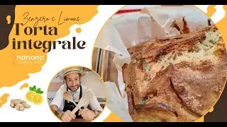 La torta integrale alle mele, zenzero, limone e pistacchio - ricetta di nanono.it - Gusto italiano