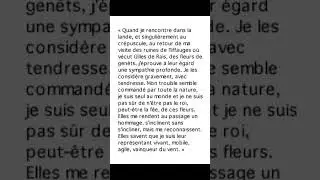 Jean GENET et les fleurs (archive sonore)