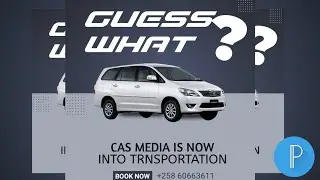 how to design a flyer for transport pixellba