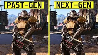 Fallout 4 PS4 Pro vs PS5 Graphics Comparison with FPS Counter | Past Gen vs Next Gen Patch