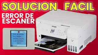 Solucion al Error de Escaner en Impresora Epson Ecotank 2720