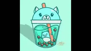 [Speedpaint] Minty Bubble Tea | Ibis Paint X