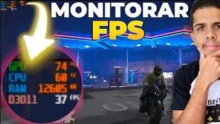 Como colocar medidor de FPS GPU CPU e Temperatura em jogos no PC