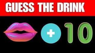 Can You Guess The Drink Brand By Emoji 🍹?| #quiz