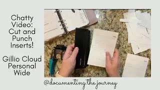 Cut and Punch Inserts with Me! Gillio Personal Wide
