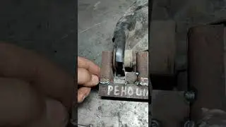 простой шаблон для правильной установки саленблоков рычага рено