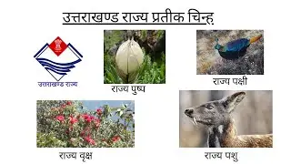 उत्तराखंड राज्य प्रतीक चिन्ह/ State symbols of uttarakhand