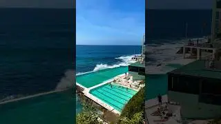 🙀THIS HAS TO BE THE MOST AMAZING SWIMMING POOL EVER‼️ #shorts #sydney #bondi