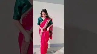 Grwm 💕 #grwm #ootd #saree #shorts #ashortaday #viral