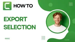 How To Export or Render a Selection of a Video in Camtasia