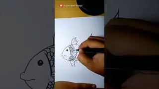 KEREN, menggambar IKAN buat pemula!!