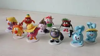 ОБЗОР SWEET BOX СМЕШАРИКИ - ЛЕГЕНДА О ЗОЛОТОМ ДРАКОНЕ И ДЕЖАВЮ. 2 коллекции игрушек из Свит-Боксов.
