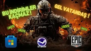 Microsoft Store , Epic Games Ve Steam İndirimlerinden Oyun Önerileri Tek Video'da ! |  Ekim 2024