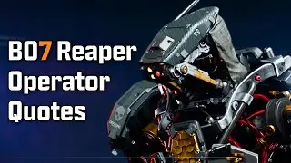 Black Ops 7 Zombies - Reaper Operator Quotes