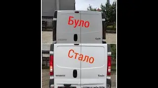 Как поставить фонари от рестайл на дорестайл Trafic
