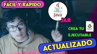 ¿CÓMO CREAR UN EJECUTABLE DE JAVA? FÁCIL Y SENCILLO