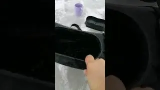 Первый лёд речка Тындык