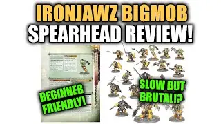 SPEARHEAD REVIEW! Orruk Warclans - Ironjawz Bigmob! │ Warhammer Age Of Sigmar 4th Edition
