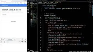 05_User Finder(Github API) (Part 5)| জাভাস্ক্রিপ্ট async,await প্রোজেক্ট